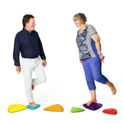 Gonge Balanciersteine-Set "Fluss-Steine" -Sportarten Fitness Geschäft 134 3003 5