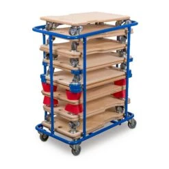 Sport-Thieme Aufbewahrungswagen Für Rollbretter -Sportarten Fitness Geschäft 184 3604 3