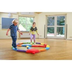 Gonge Balancierstrecke-Set "Fluss-Landschaft" -Sportarten Fitness Geschäft 208 5089 4