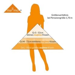 Majimo Lagerungshilfe "Majimo Kissen" -Sportarten Fitness Geschäft 270 8821 7