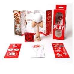 Kendama Geschicklichkeitsspiel "Play X" -Sportarten Fitness Geschäft 335 2625 1