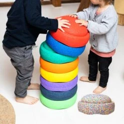 Stapelstein Balanciersteine-Set "Rainbow Advanced" -Sportarten Fitness Geschäft 335 5897 2