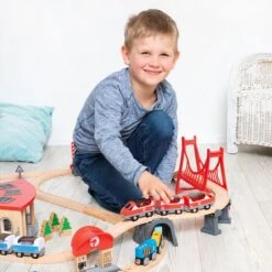 Beleduc Spiel-Set "Eisenbahn XXL" -Sportarten Fitness Geschäft 339 5309 2